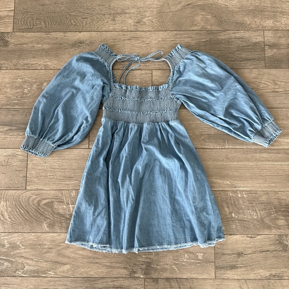Free People Denim Dress - Picture 1 of 4